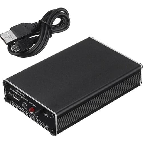 Spectrum Analyzer with Tracking Source Module RF Frequency Domain Analysis Tool Professional D18 USB LTDZ 35-4400M Signal Source