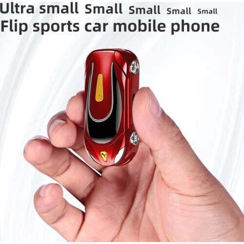 Small Cover Car Style Phone Extra Light Mini Size BT Dial Blacklist Whitelist SOS Call Single Sim Keyboard Spare Mobilephone