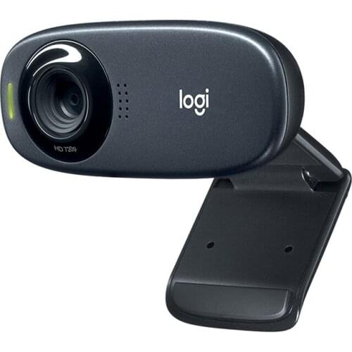 For Logitech C310 720P HD webcam video chat online course (with microphone)