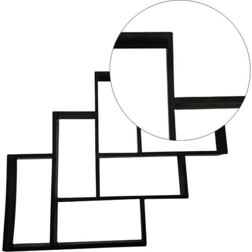 Pavement Mold Walk Maker DIY Garden Walkway Stepping Stone Paving Mold