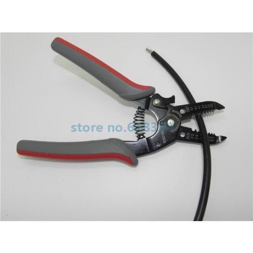 1 piece / lot Hot sale High quality wire stripper stripping tool for pv cable 10-22AWG solar installation tools XQ0098