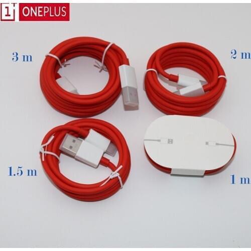 One plus Dash Type C cable USB 3.1 Quick Fast Charging cable 1m/1.5m/2m/3m One plus Warp Charge 5V6A Type-c Cable