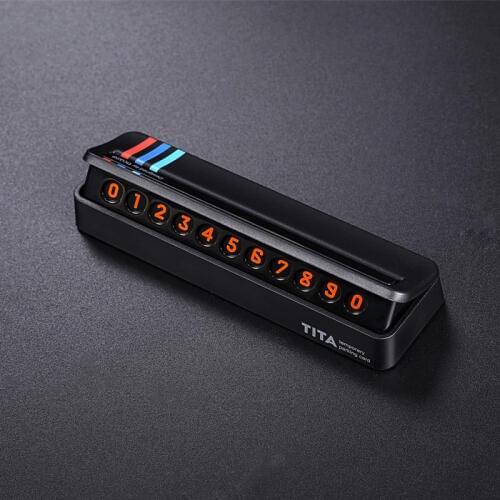 Car Parking Card Stop Sign Telephone Number Card Plate Hidden Design For BMW 123457 Series X1 X3 X4 X5 X6 f15 f16 f30 f34 f48