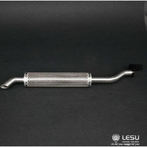 LESU 1/14 RC Tractor Truck Car Model Tmy Metal Smoke Exhaust Pipe Vent B TH04724