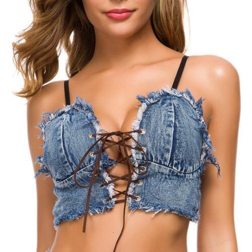 Fashion punk black leather hollwo crop tops womens camisole 2020 summer fashion stretch tees Slim Soft leather tank tops