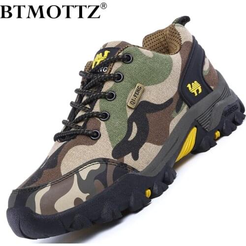 Mens Outdoor Fashion Sneakers New Designers Hiking Shoes Mens Camouflage Breathable Walking Shoes Climbing Shoes for Couples