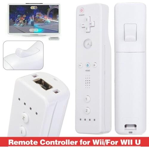 Pohiks 1pc Portable Wireless Remote Gamepad Controller Straight Handle Remote Controller For Nintend Wii/For WII U