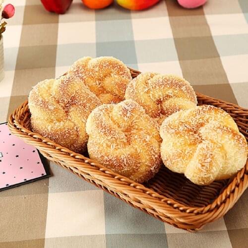 PU Fake Bread Artificial Foods squishy bread Festive Party Supply Simulation Bread Model photography Fake Bread Props