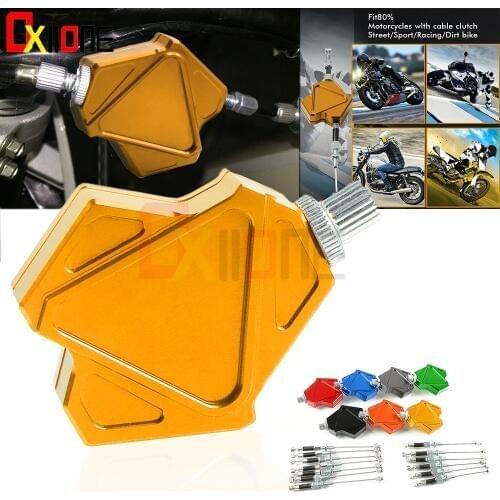 CNC Easy Pull Clutch Lever System Motorcycle Pull Cable System For SUZUKI GSXR 600 750 1000 1100 1100F GSX-S1000/F/ABS GSX250R