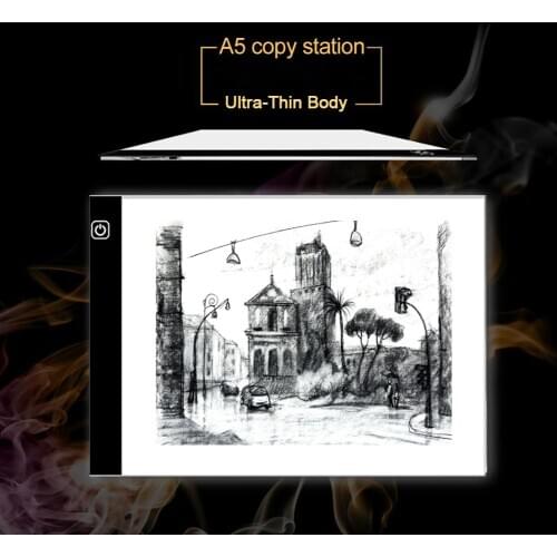 Write-through Board High Quality A5 Animation Drawing Board Table Diamond Painting Glow Pen Tablet Pad