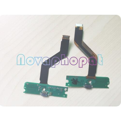 Novaphopat Charging Flex For Nokia Lumia 720 Charger Connector Micro USB Dock Port Flex Cable Microphone Replacement +tracking