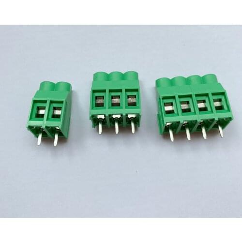 1pcs KF635 6.35MM 7.62MM kf-950 9.5MM Screw PCB Terminal Block Connector Pitch300V 30A Screw Terminal 2P 3P 4P 5P 6P 7P 8P