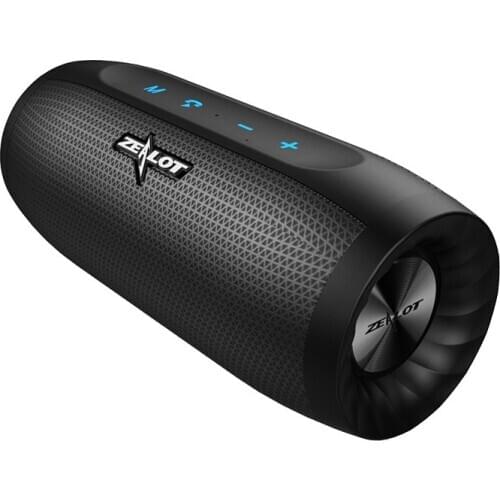 4000mAh Wireless Speaker Bluetooth 5.0 Home Big Power Portable Subwoofer Bass Metal Stereo Fashion Outdoor Loudspeaker