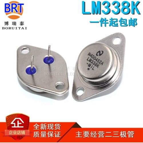 5pcs/lot LM338K LM338 TO-3 5A gold seal transistor three-terminal adjustable voltage regulator new original