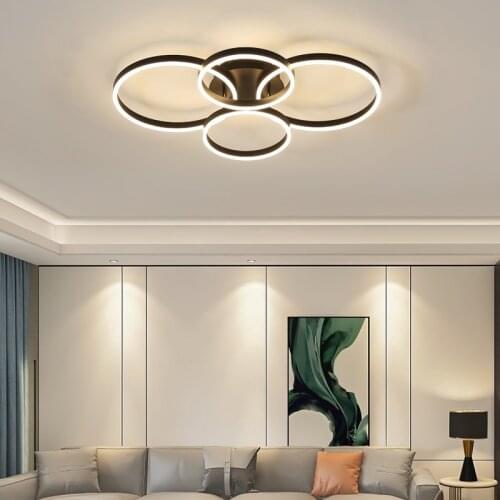 Acrylic Chandeliers Ultra Thin For Dining Room Kitchen Studyroom Foyer Hall Bedroom Indoor Simple Pendant LED Lamp