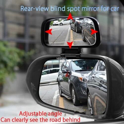 Car Mirror HD Glass Blind Spot Mirror angle Adjustable Wide Angle Parking Rear view Mirror