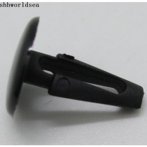 Shhworldsea auto Fastener auto clip for retaining clip for nissan 01553-00172 for toyota 90467-07050 fits into 5mm hole