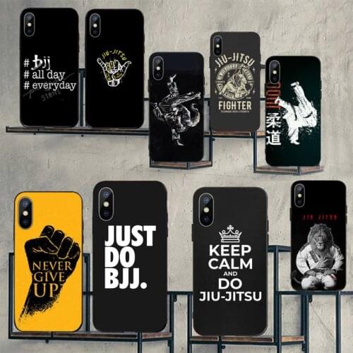 BJJ Brazilian Jiu Jitsu Phone Case for iPhone 11 12 pro XS MAX 8 7 6 6S Plus X 2020 XR mini