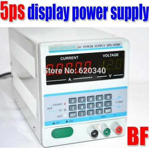 5Ps Display 220V/110V Digital Control30v 5a adjustable digital dc power supply DPS-305BF for Laptop Repair with