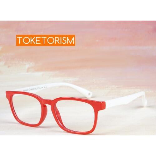 Toketorism Quality Childrens Glasses Anti Blue Computer Eyeglasses Optical Prescription Frames