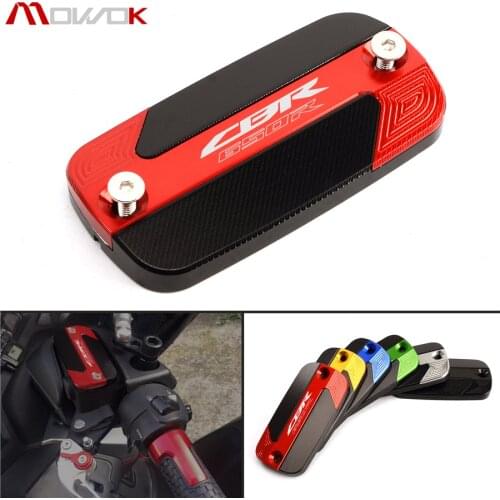 For HONDA CBR650R 2019-2020 CB650R 2019-2020 New Motorcycle CNC Aluminum Front Brake Fluid Reservoir Cap Cover With LOGO