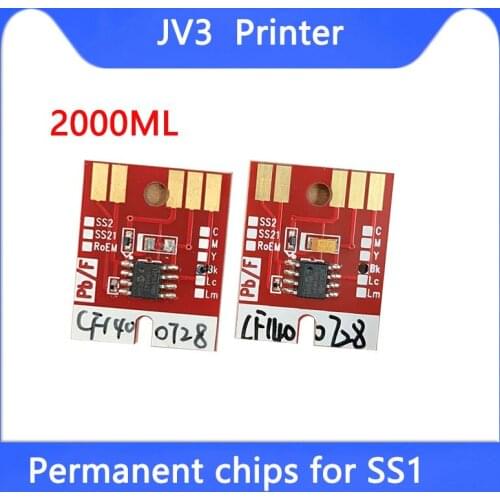 For Mimaki SS1 Permanent Chip Auto Reset Chip for Mimaki JV3 ECO-Solvent ink Plotter Printer