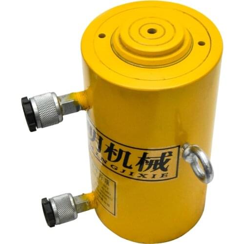 DYG-50/100 Double Acting Hydraulic Jack Portable Split Hydraulic Jack Hydraulic Cylinder With Tonnage of 50T , Stroke of 100mm
