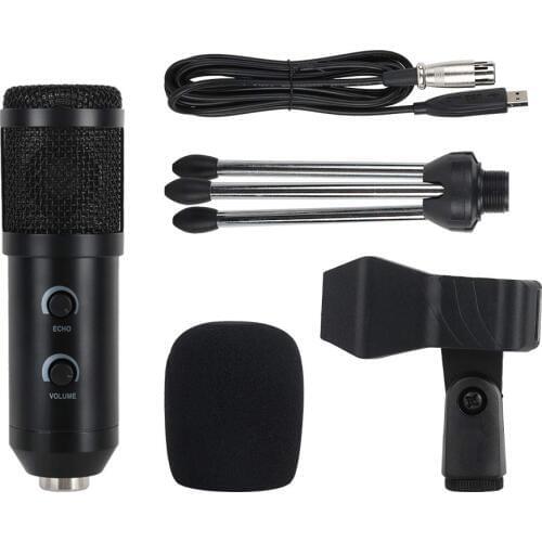 BM 900 Condenser USB Microphone Studio With Stand Tripod Mic For Computer Karaoke PC Upgraded From BM 800 For Computer Recording