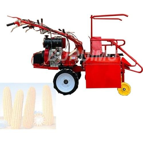 Small Corn Combine Harvester Machine Corn Picker Harvester Corn Harvest Maker
