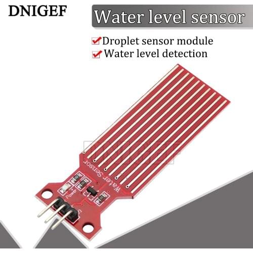 Water Level Sensor Module Smart Electronics Rain Detection Liquid Surface Depth Height for Arduino