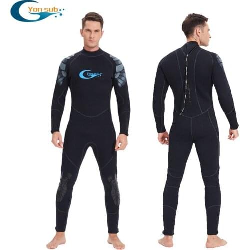 5mm new diving suit adult one-piece long-sleeved mens sunscreen quick-drying and warm all-in-one diving suit
