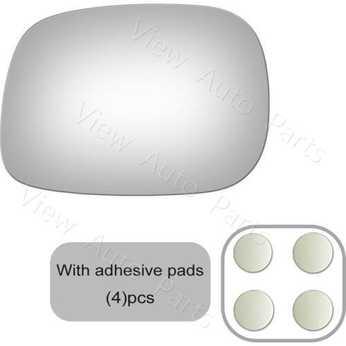 New Mirror Glass + Adhesivefor 02-08 Dodge Ram Pickup Truck Driver Left Side