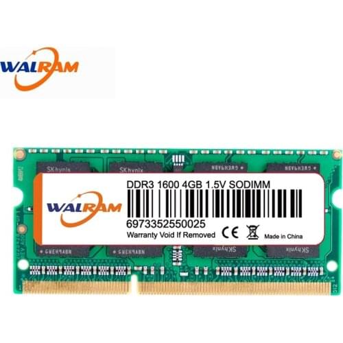 WALRAM memoria ram ddr3 8gb 1600mhz 8 gb intel ddr3L 1.35V ecc reg 1333 1866 Memoria Ram For Laptop Dimm memoria ram Notebook