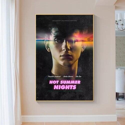 SP112 Silk Cloth Wall Poster Hot Summer Nights Drama Movie Art Home Decoration Gift