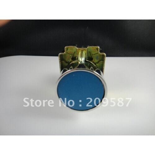 10Pcs XB2-BA61 Blue Self-reset Momentary Flush Pushbutton 1 N/O Flat Push Button Switch