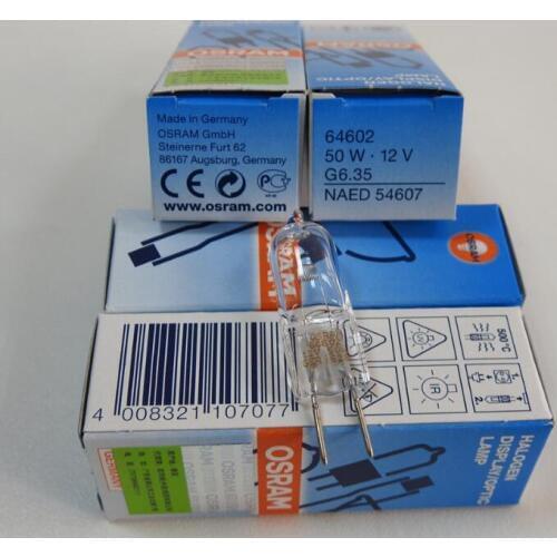 64602 12V50W NAED 54607 G6.35