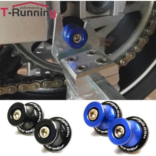 8mm Swingarm Spools For Kawasaki Ninja 650 NINJA650 2017 2018 2019 Motorcycle Accessories M8 CNC Aluminum Slider Stand Screws