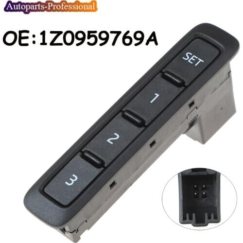 Car 1Z0959769A For V olkswagen Passat B7 CC J-etta 5 MK5 Octavia Superb Yeti Driver Seat Adjustment Memory Switch Button