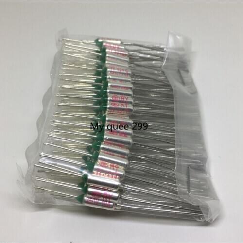 Free Shipping RY 100pcs/lot New Micro thermal fuse 10A 250V RY 121 Degrees Tf 121 C Mini temp fuse metal shell Thermal Cutoff