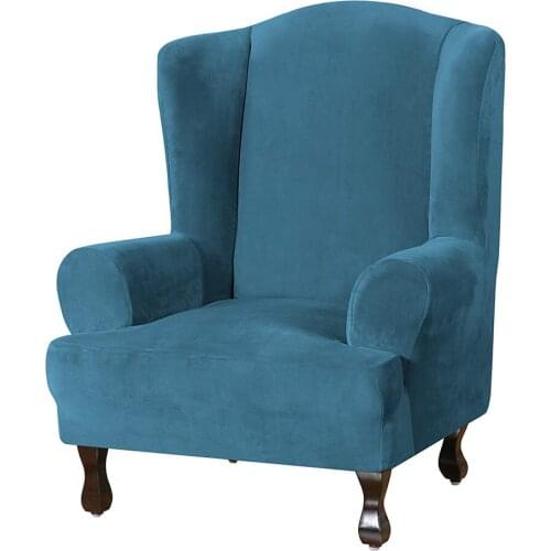 Elasticity Sofa Cover Plush Fabric Seat Slipcover Elastic Armchair Thicker Covers Couch Protector Elastic Cover Winter