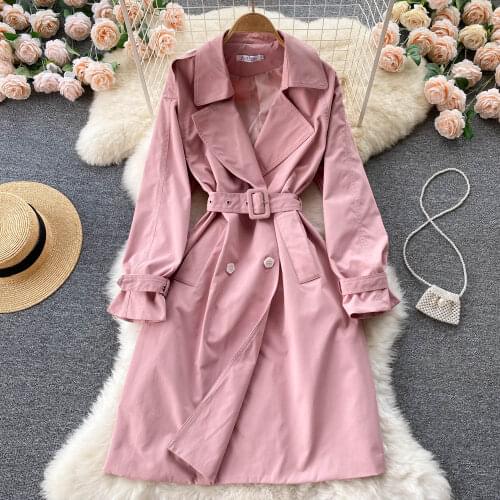 FMZXG Women's Trench Coats