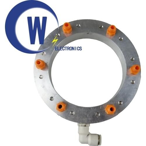 CNC Engraving machine Water spray ring inner Diameter 125mm with Nozzle inner diameter 10mm for Cooling drilling and milling too