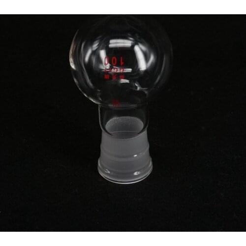 100ml 29/32 Joint Borosilicate Glass Flask Round Bottom Single Short Neck Lab