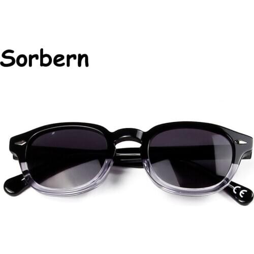 Small Medium Round Sun Glasses Man Woman High Quality Brand Vintage Round Sunglasses Uv400 Acetate Glasses Frame Oculos