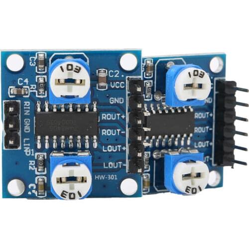 PAM8406 Digital Amplifier Board with Volume Potentiometer Stereo Noiseless Power Amplifier 5Wx2 digital power amplifier board