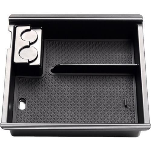 Replacement For Toyota Tacoma 2016-2019 Center Console Phone Coin Storage Space Management Armrest Box Organizer Tray