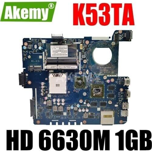 QBL60 LA-7552P Laptop Motherboard For Asus K53TA K53TK X53T K53T Main Board HD 6630M 1GB
