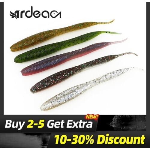 Ardea soft bait 100mm 2.9g fishing lure Swimbait eazyWobblers Pesca Silicone Tackle trout Carp Jigging bass pike winter