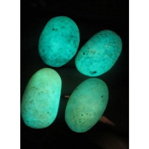 Magic!!! 218g 4 Glow In The Dark Stone crystal gem