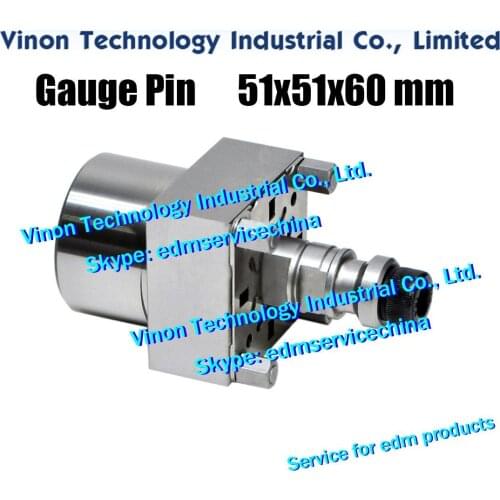 Gauging Pin 51x51x60mm Equivalent ER-008617, ITS Measuring device Gauge Pin Alignment of ITS chucks in radial, axial and angular